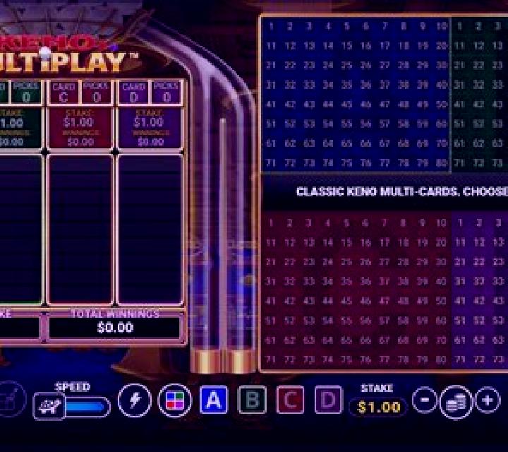 Keno Multiplay slot