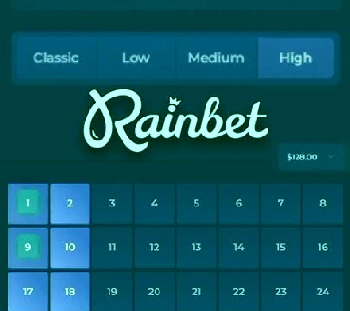 Keno (Rainbet Originals) slot game