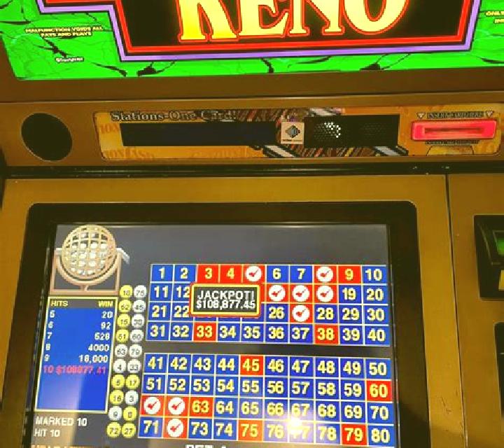 Keno (Rival) slot machine
