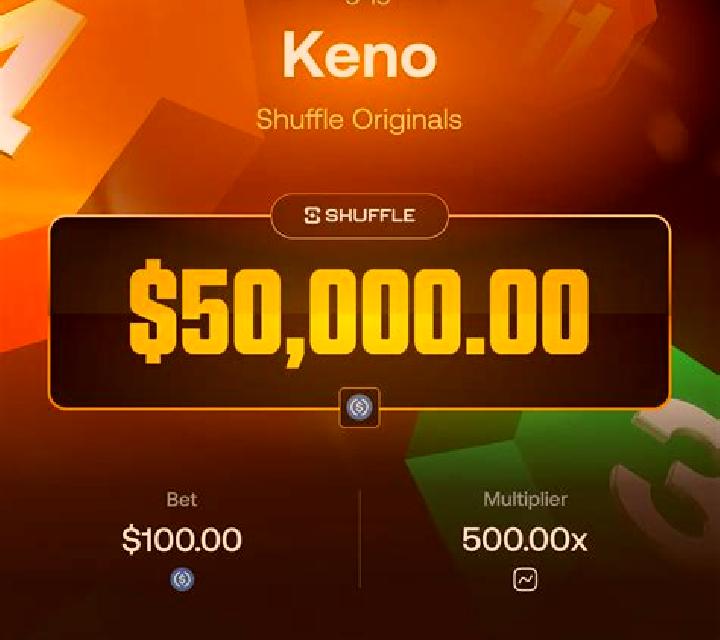 Keno (Shuffle Games) slot game