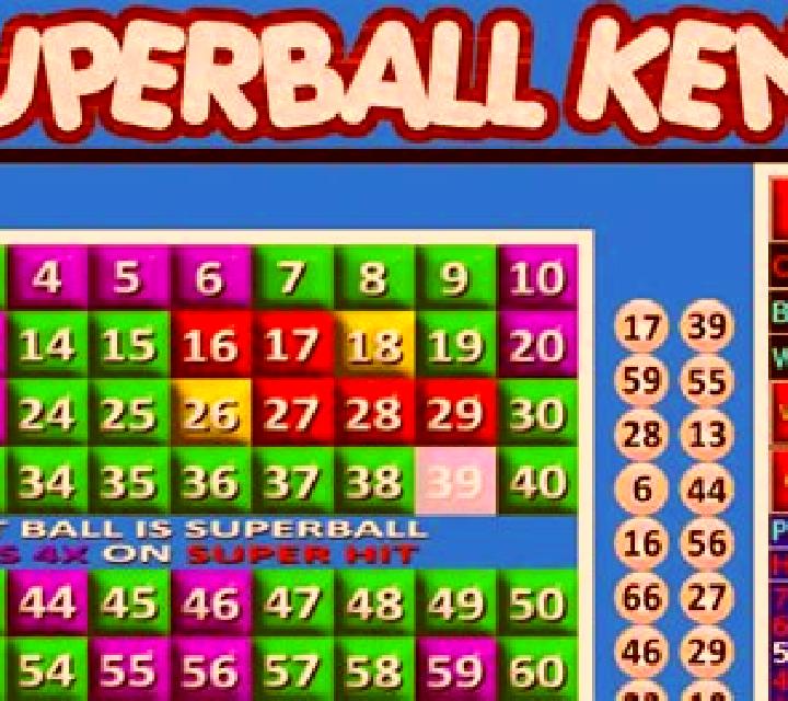 Keno Super Chance online slot