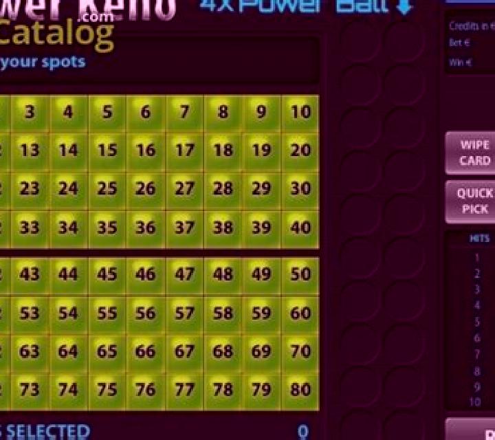 Keno (Tom Horn Gaming) slot