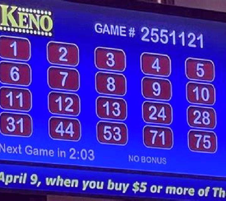 Keno (TV Bet) slot