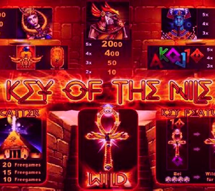 Key of the Nile slot machine