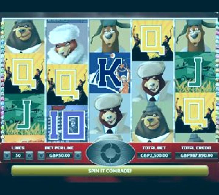 KGB Bears slot machine