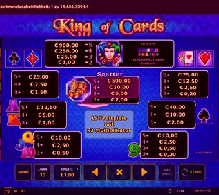 King of Cards online slot