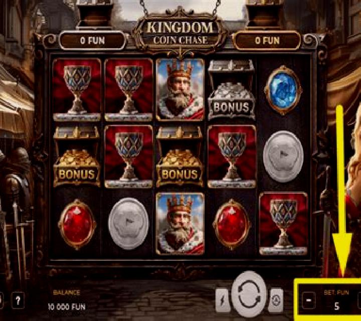 Kingdom: Coin Chase slot game
