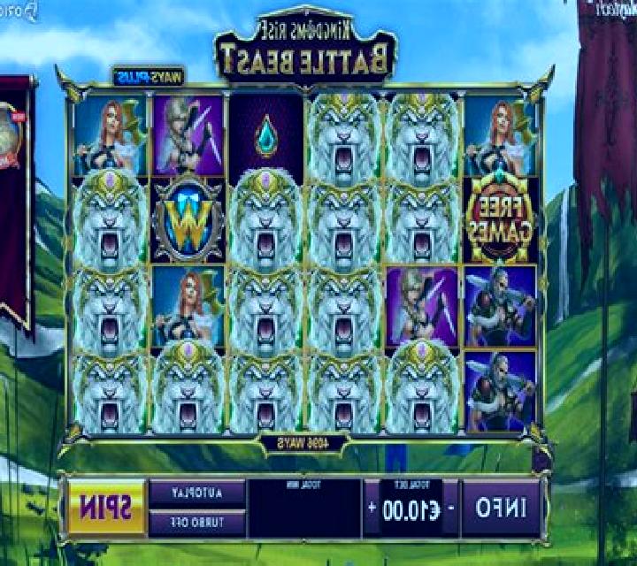 Kingdoms Rise Battle Beast slot game