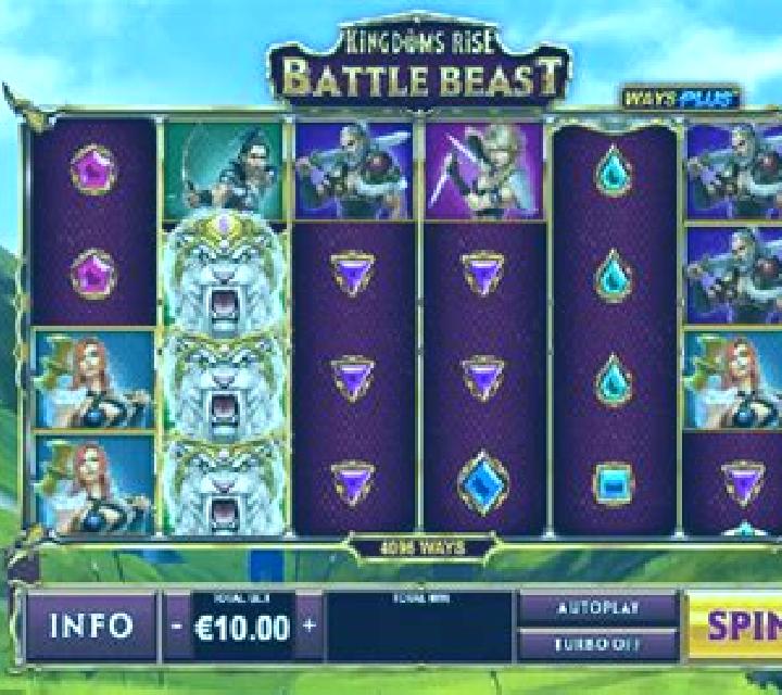 Kingdoms Rise Battle Beast slot machine