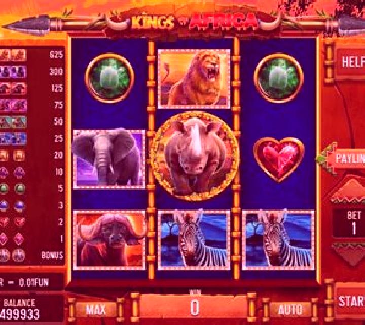 Kings of Africa (Pull Tabs) slot machine