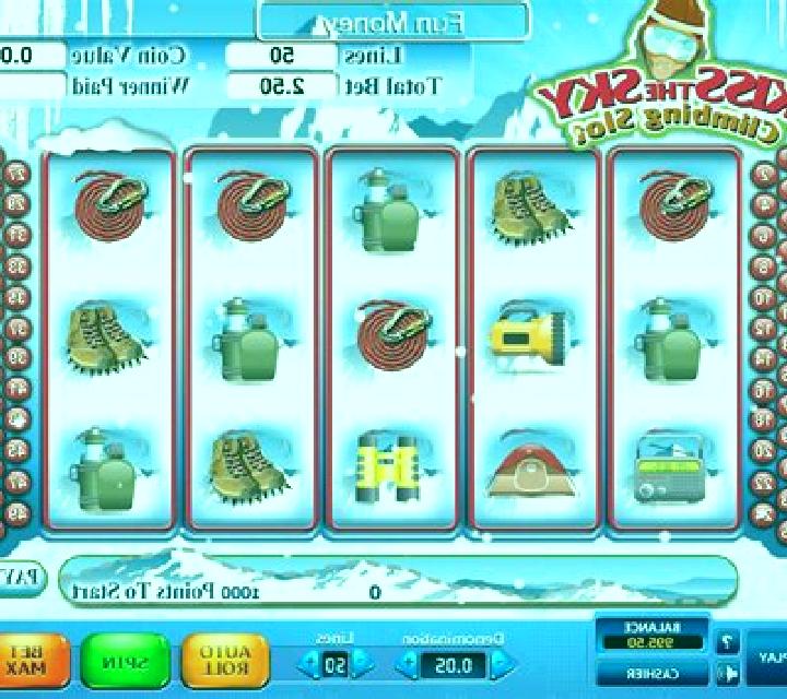 Kiss The Sky Climbing slot game