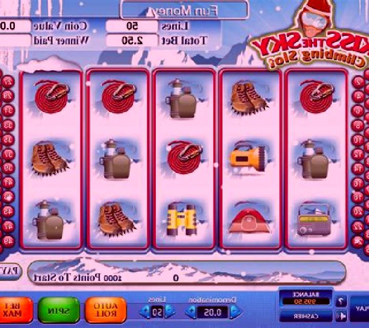 Kiss The Sky Climbing slot machine