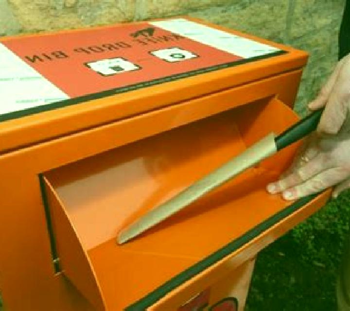 Knife Drop slot