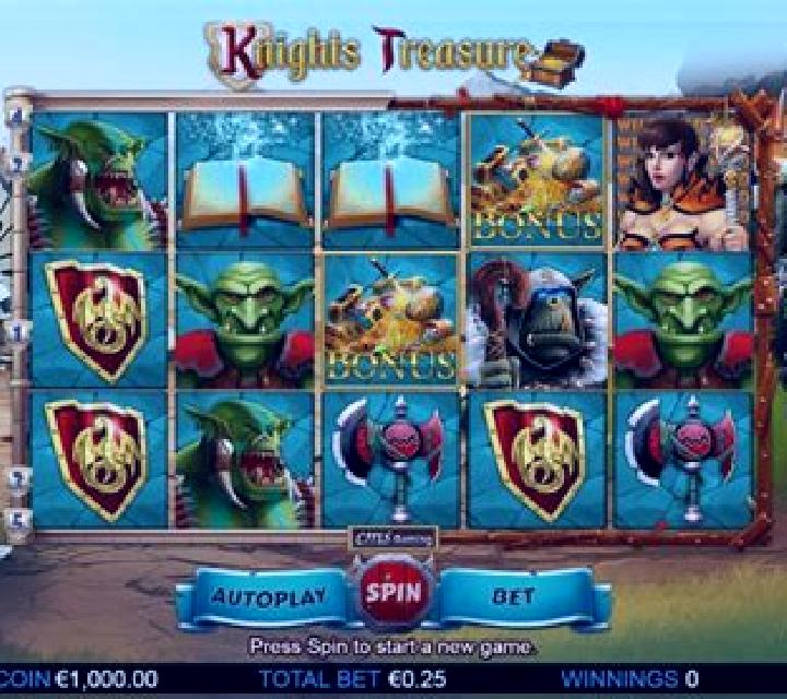 Knights Treasure slot