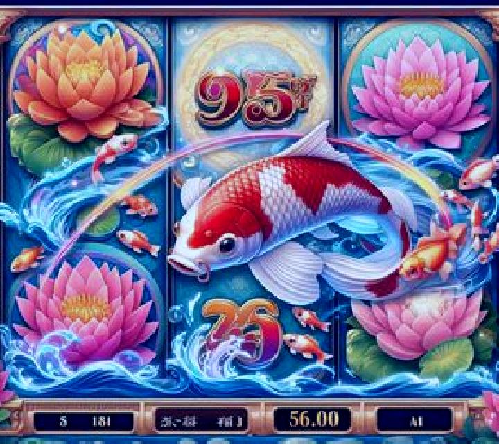 Koi with Flowers slot machine