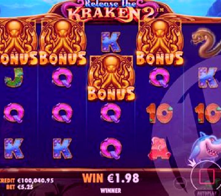 Kraken Hunter slot game