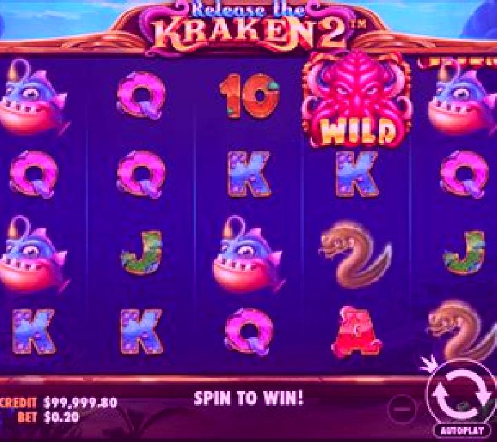 Kraken Spins: Play slot game
