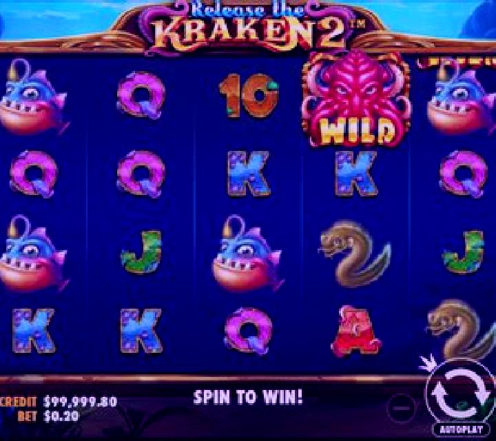 Kraken Spins: Play slot