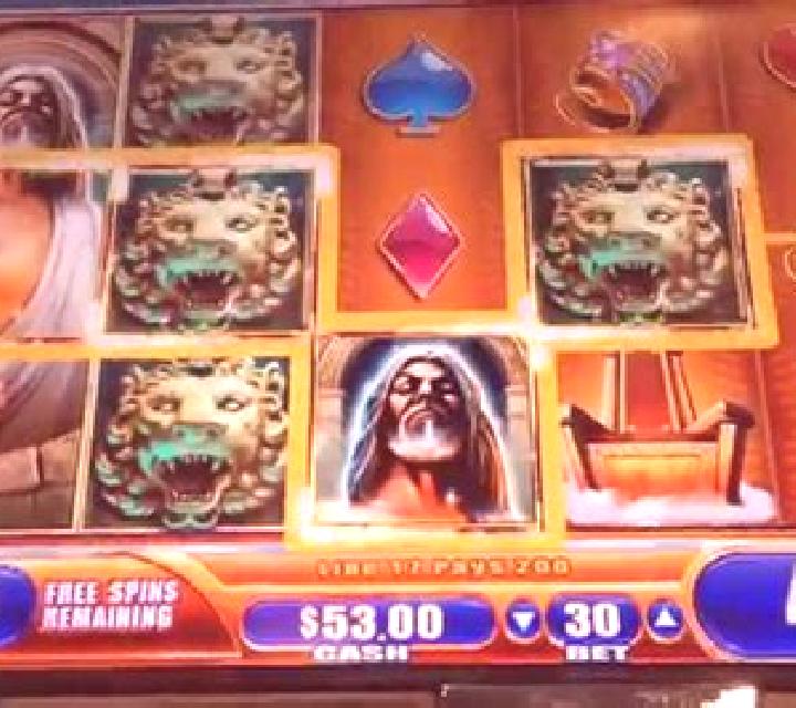 Kronos (WMS) slot machine
