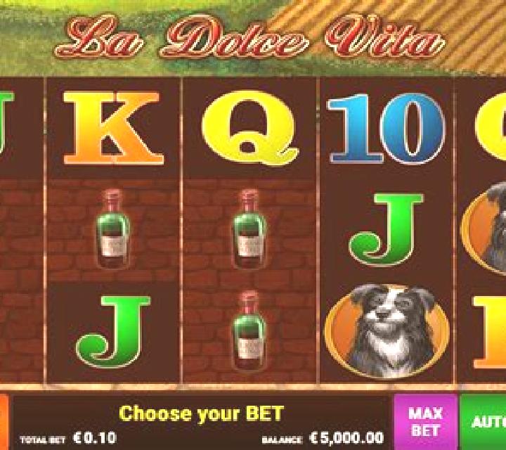La Dolce Vita slot machine