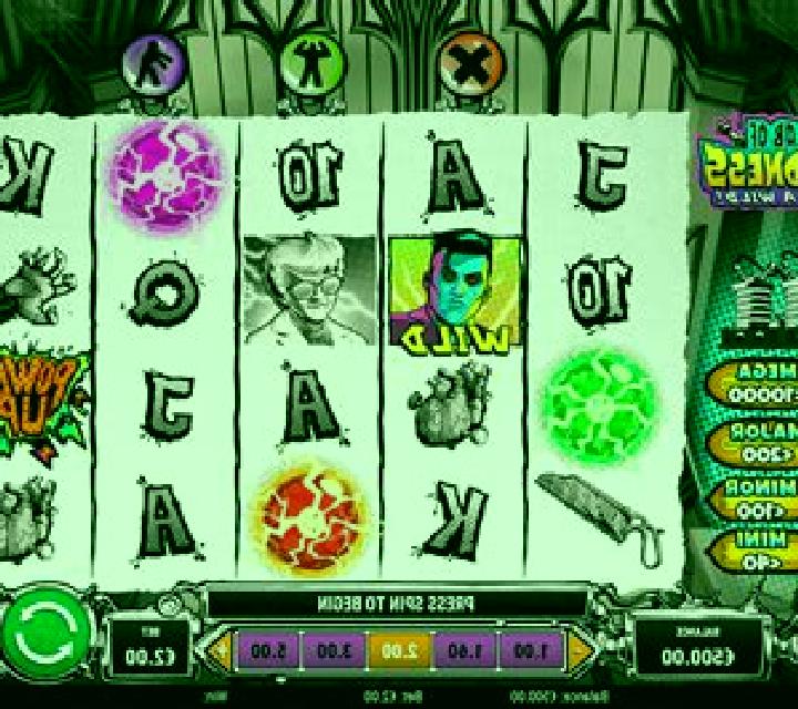 Lab of Madness It s A-Wild! slot machine