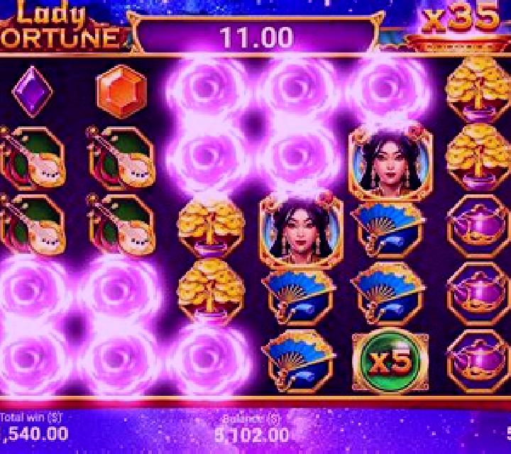 Lady Fortune (GamePlay) slot game