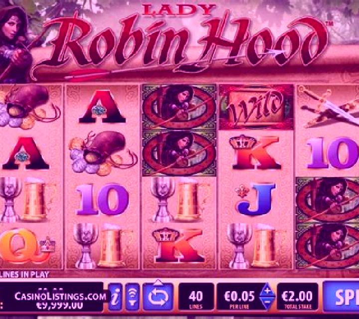 Lady Robin Hood slot machine