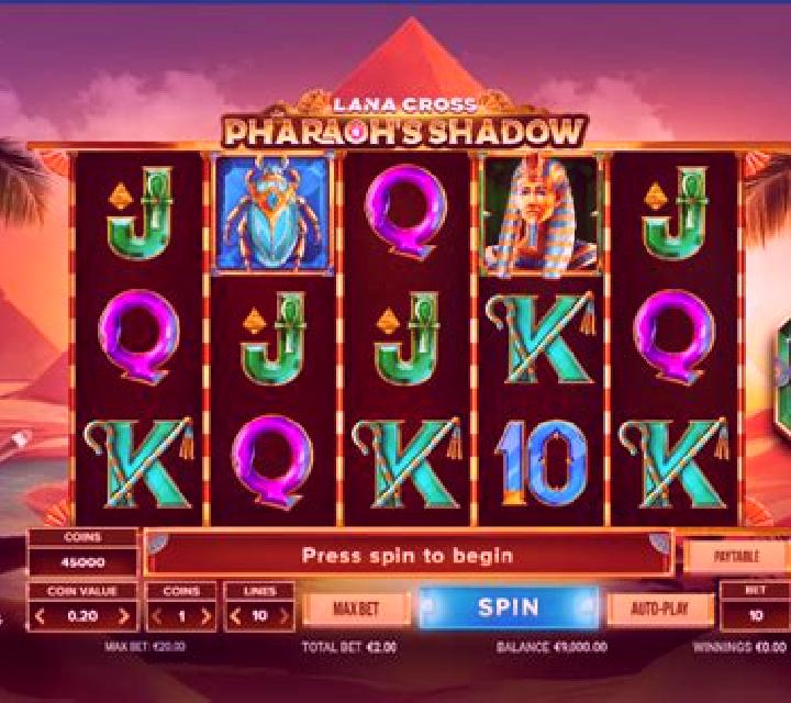 Lana Cross in the Pharaoh s Shadow slot