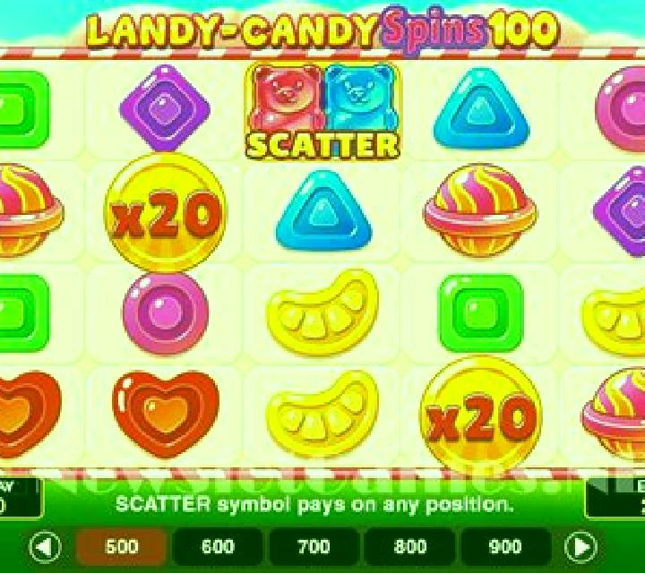 Landy-Candy 100 slot game