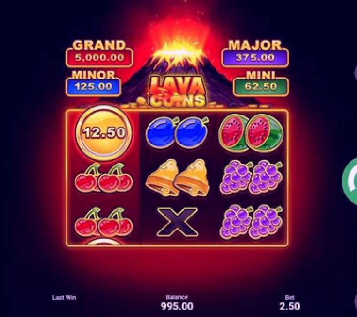 Lava Coins slot machine