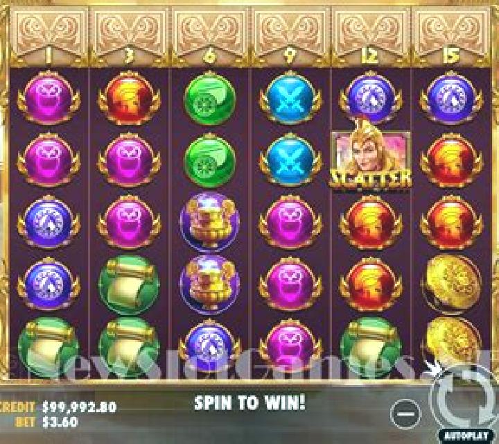 Law of Athena slot machine