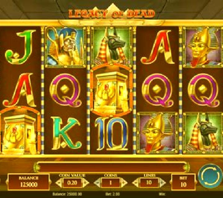 Legacy Of Dead slot game