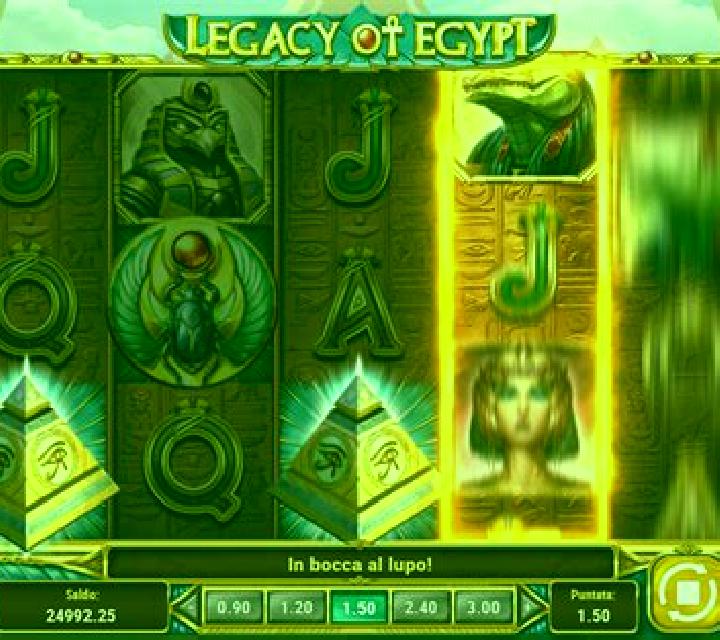 Legacy Of Egypt (Play n Go) slot machine