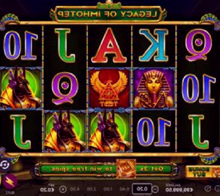 Legacy of Imhotep slot