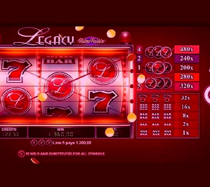 Legacy Retro Roller online slot