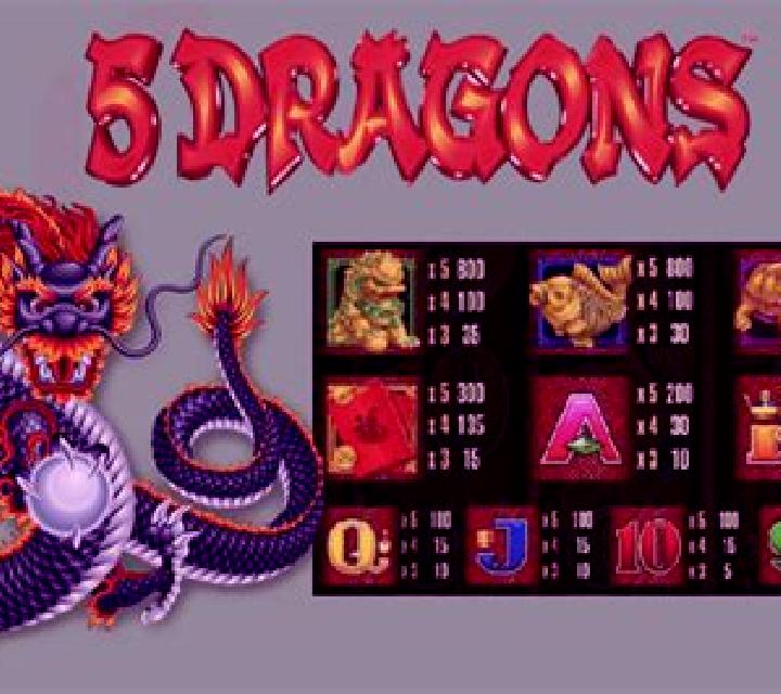 Legend of 5 Dragons online slot