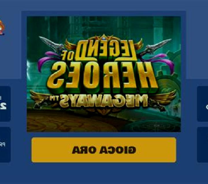 Legend of Heroes Megaways slot machine