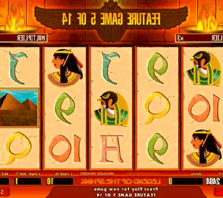 Legend of the Sphinx slot machine