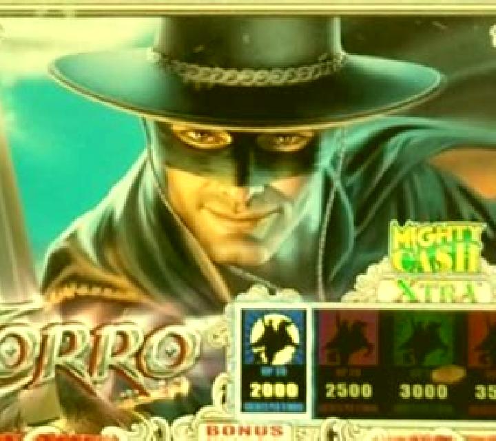 Legend of Zorro slot machine