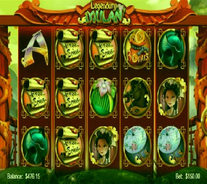 Legendary Mulan online slot