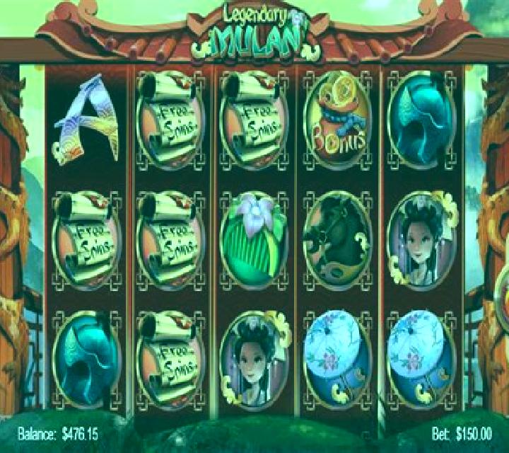 Legendary Mulan slot game