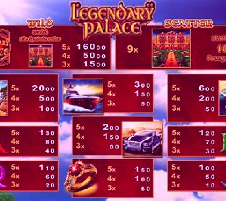 Legendary Palace slot game