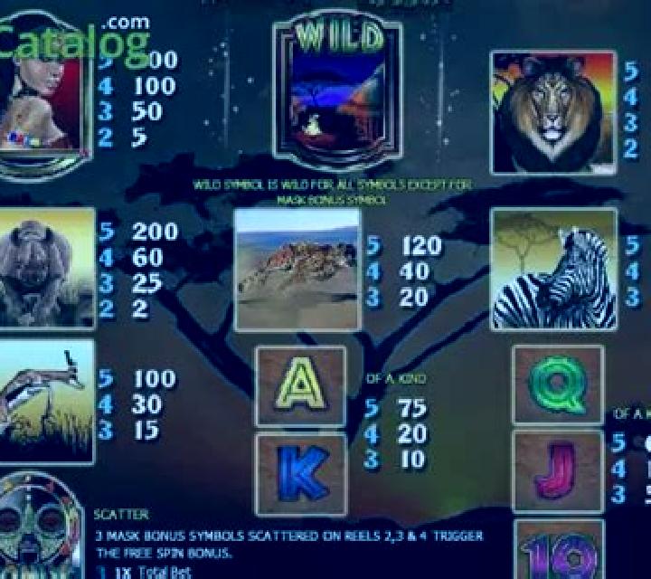 Legends of Africa slot