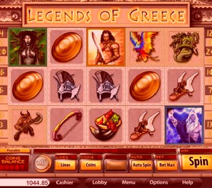 Legends of Greece online slot