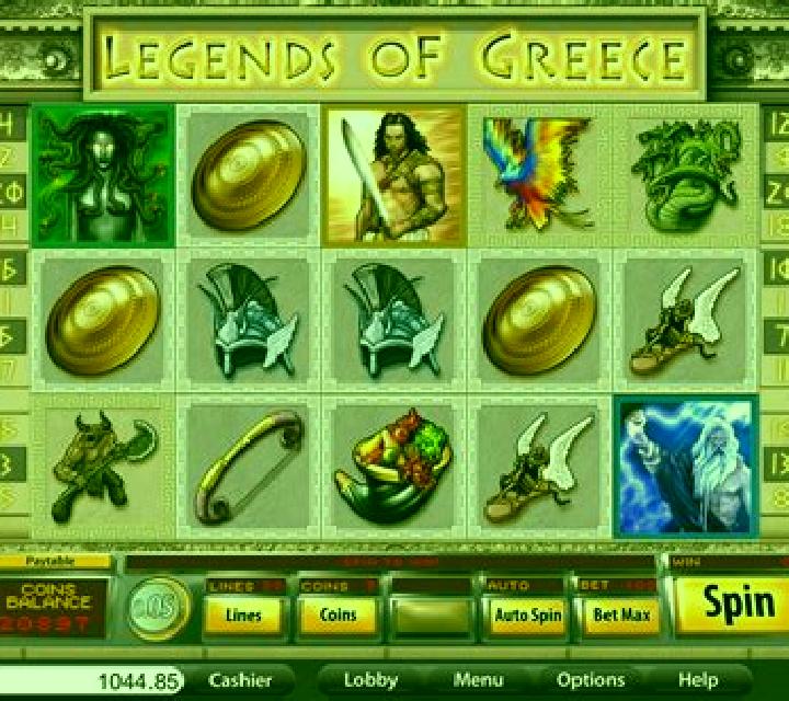 Legends of Greece slot