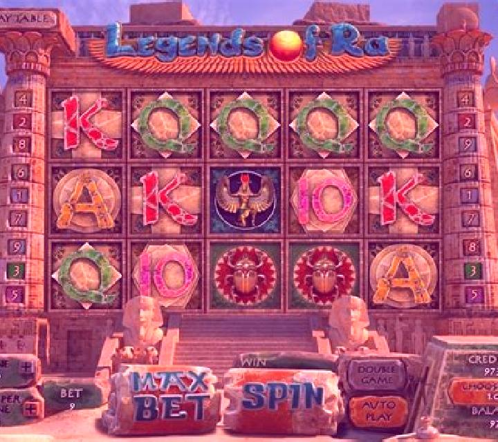 Legends of Ra slot game