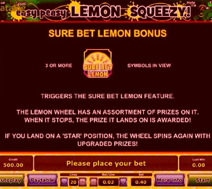 Lemon Squeezy slot