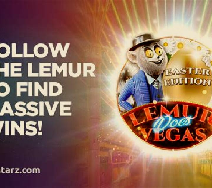 Lemur Does Vegas Easter Edition slot machine
