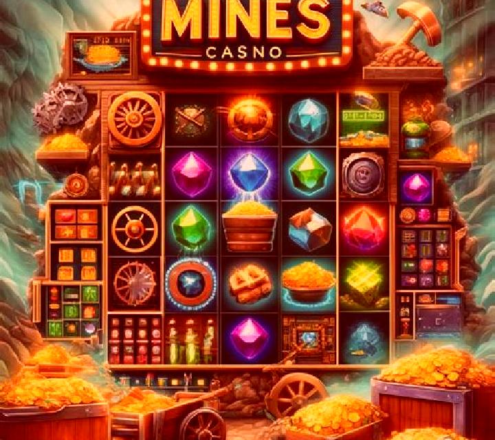LeoVegas Mines slot machine