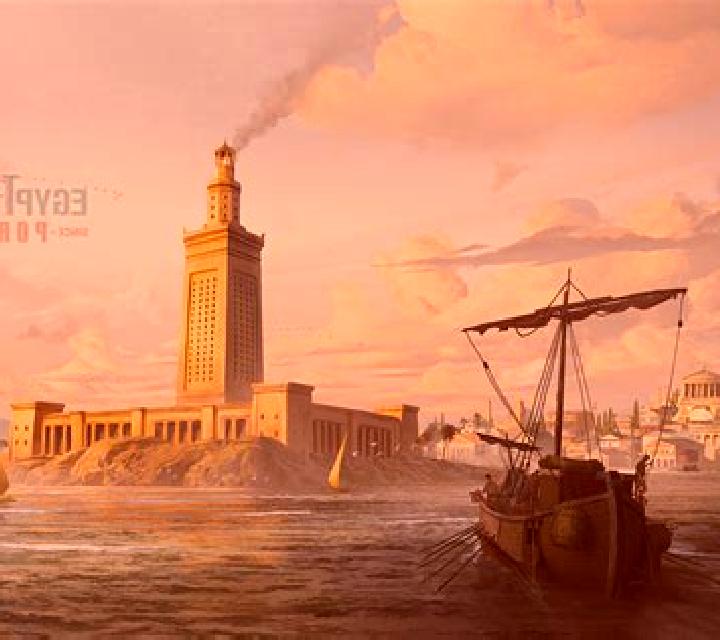 Lighthouse of Alexandria Ancient Wonders slot machine